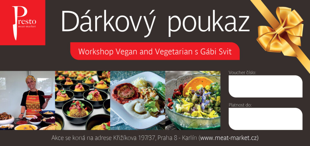 darkovy poukaz workshop vegan gabi
